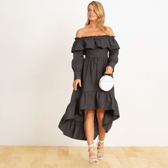 Rachel Comey Rider Circle Bag Ivory White Leather Round Brass Top Handle Rare - Picture 4 of 15